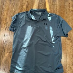 Under Armour Men's Gray Performance Polo Shirt